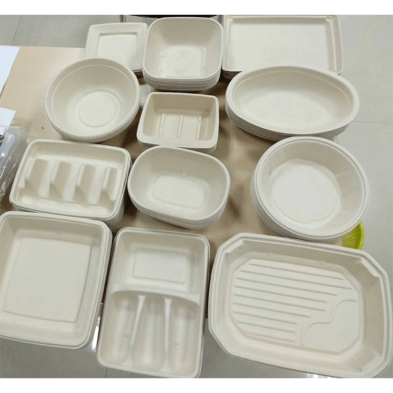 Pulp tableware