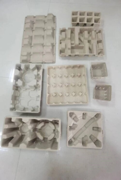 Moulded fibre packaging as a sustainable alternative to conventional plastic packaging
